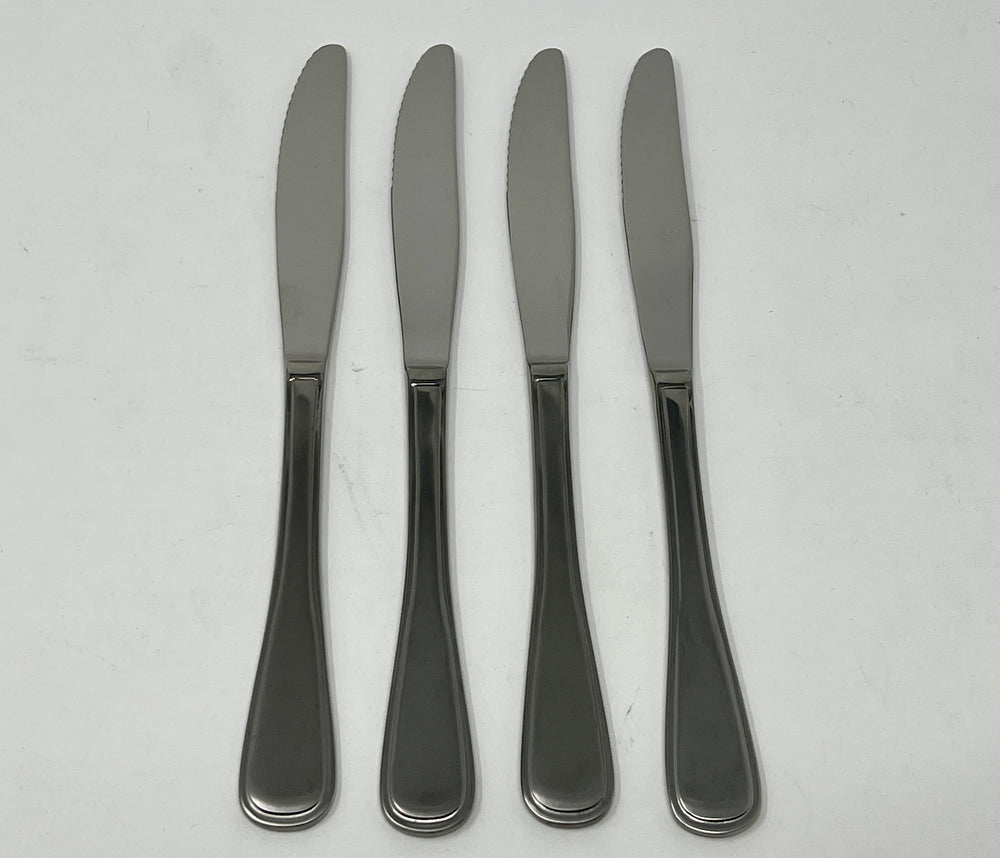 Oneida Independence Set of 4 Serrated Flat Handle Knives 9