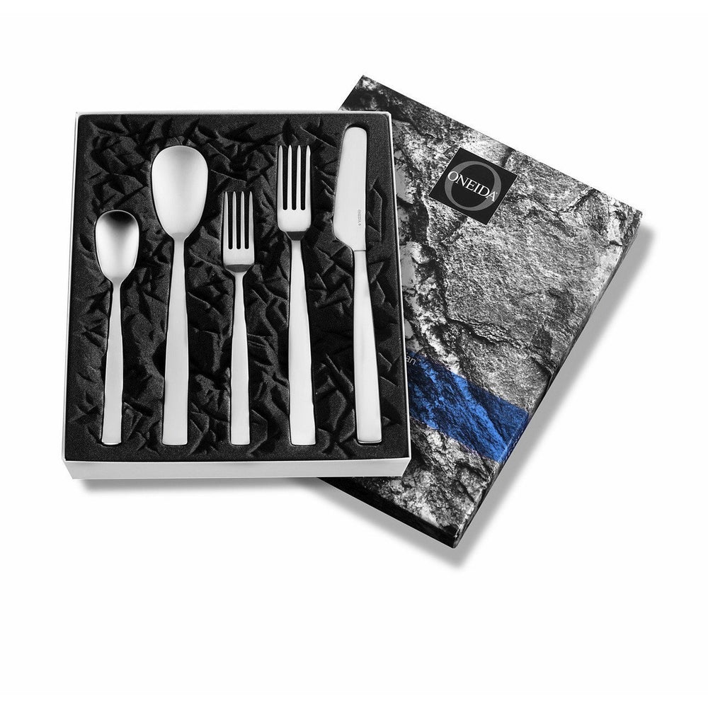 Oneida Naturally Norwegian Berg 40 Piece - Service for 8 | Extra 30% Off Code FF30 | Finest Flatware