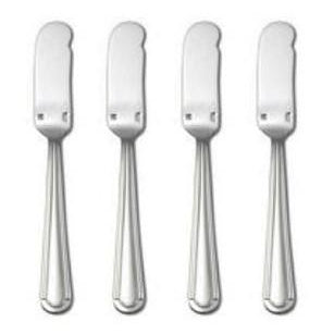 Oneida Sant Andrea Verdi Set of 4 Butter Spreaders | Extra 30% Off Code FF30 | Finest Flatware